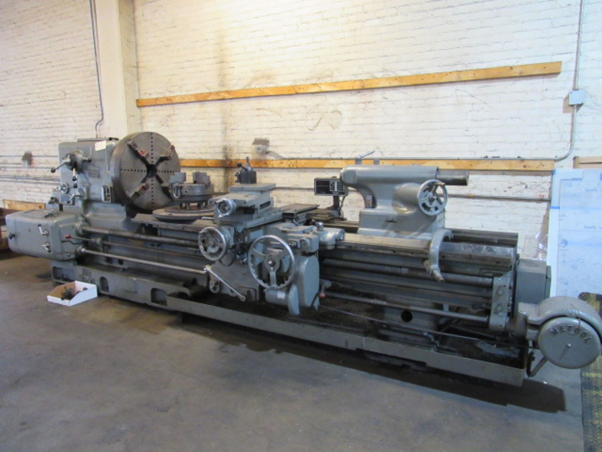 Dean Smith & Grace #30 30'' x 96'' Gap Bed Engine Lathe - Image 5 of 11