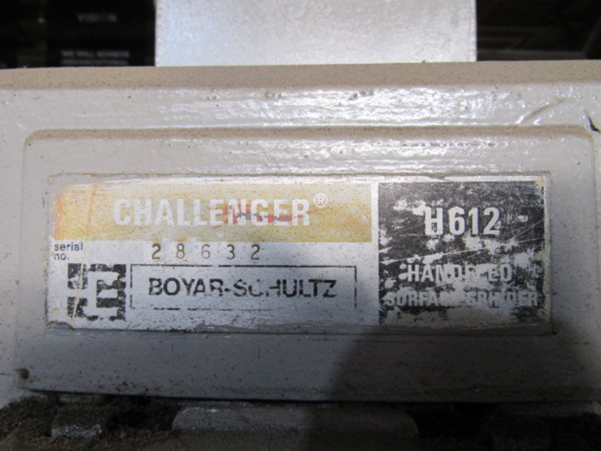 Boyer Schultz H612 Hand Feed Surface Grinder - Image 5 of 5
