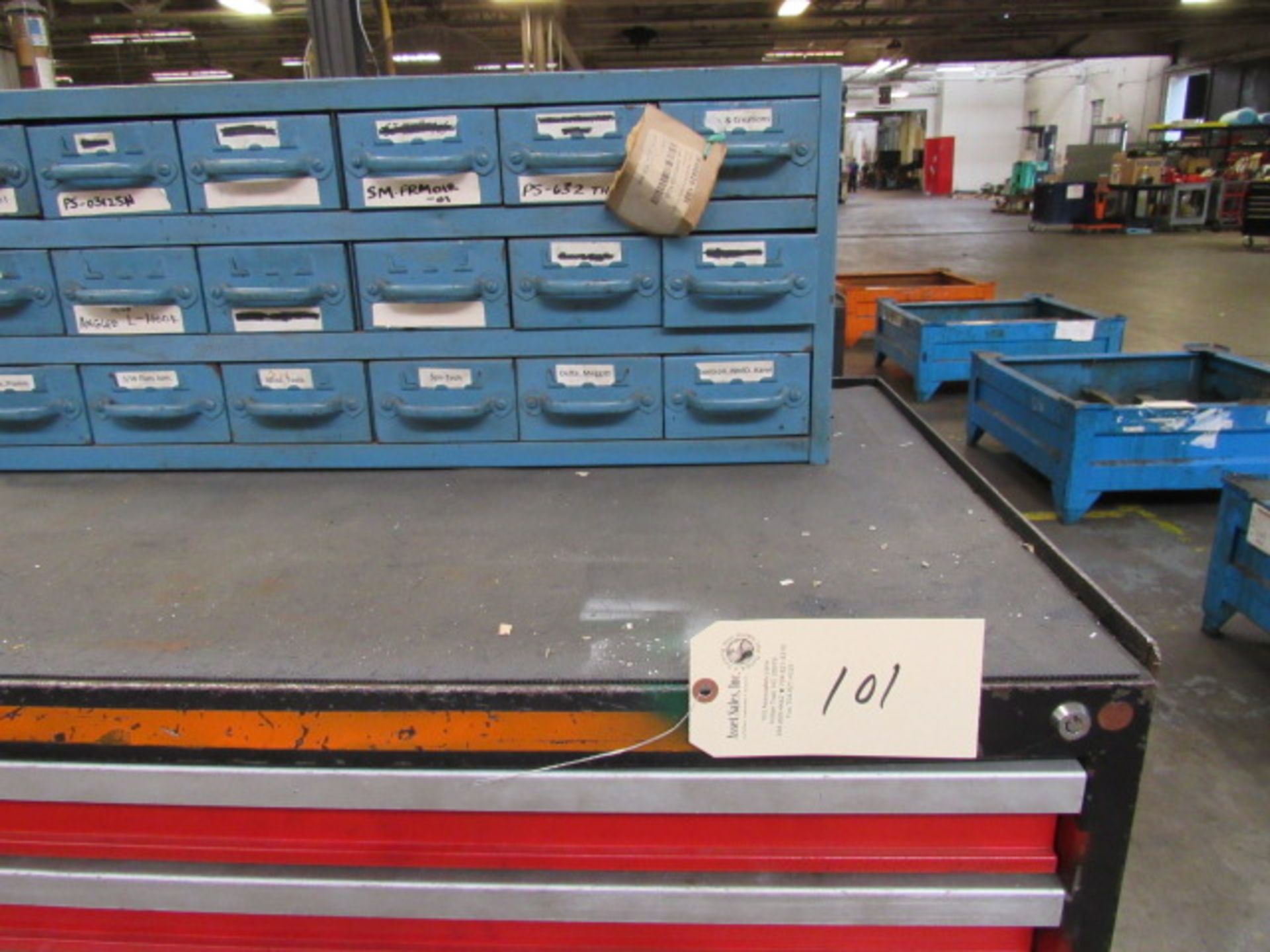 Amada 5 Drawer Portable Cabinet with Press Brake Dies - Image 2 of 6