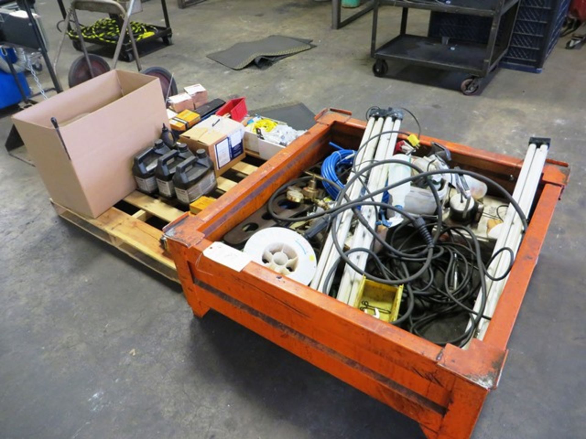 (2) Pallets of Miscellaneous Welding Supplies