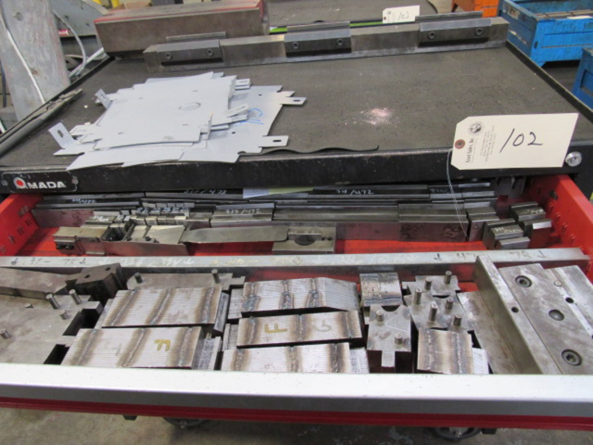 Amada 5 Drawer Portable Cabinet with Press Brake Dies - Image 7 of 7