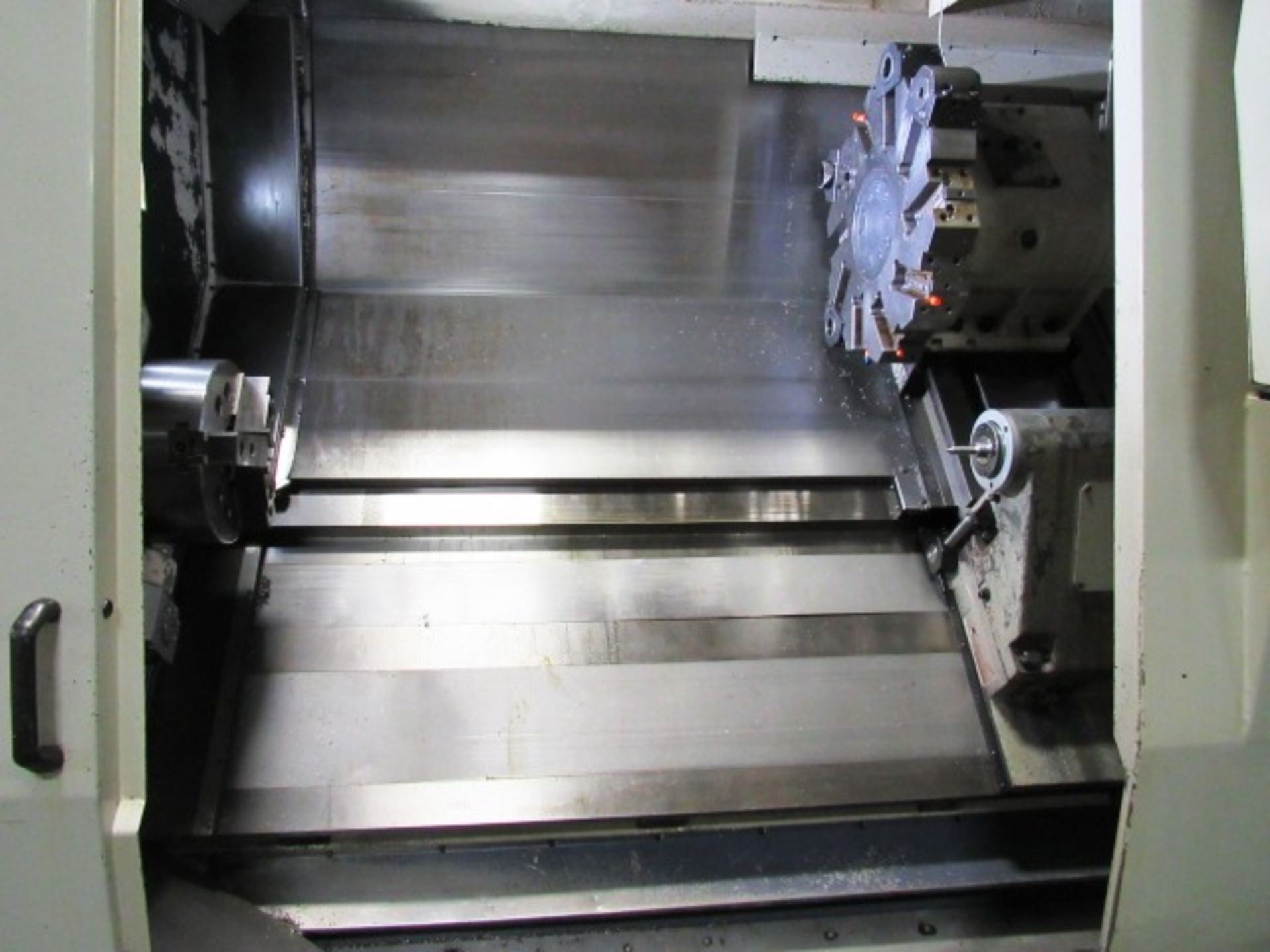 Hwacheon Hi-ECO 35 CNC Turning Center with 12'' 3-Jaw Chuck, 10 Position Turret, Approx. 4'' Bore, - Image 5 of 7