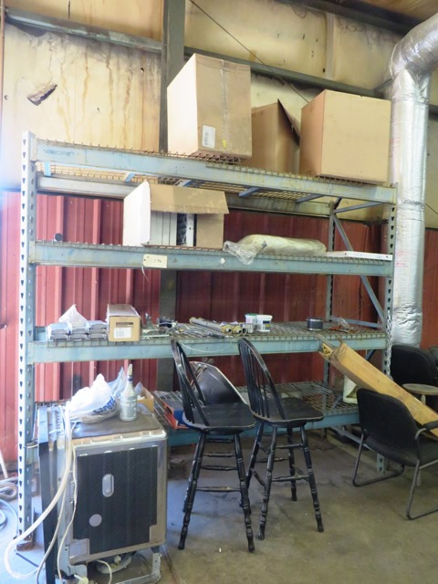 (1) Section of Pallet Racking (No Contents)