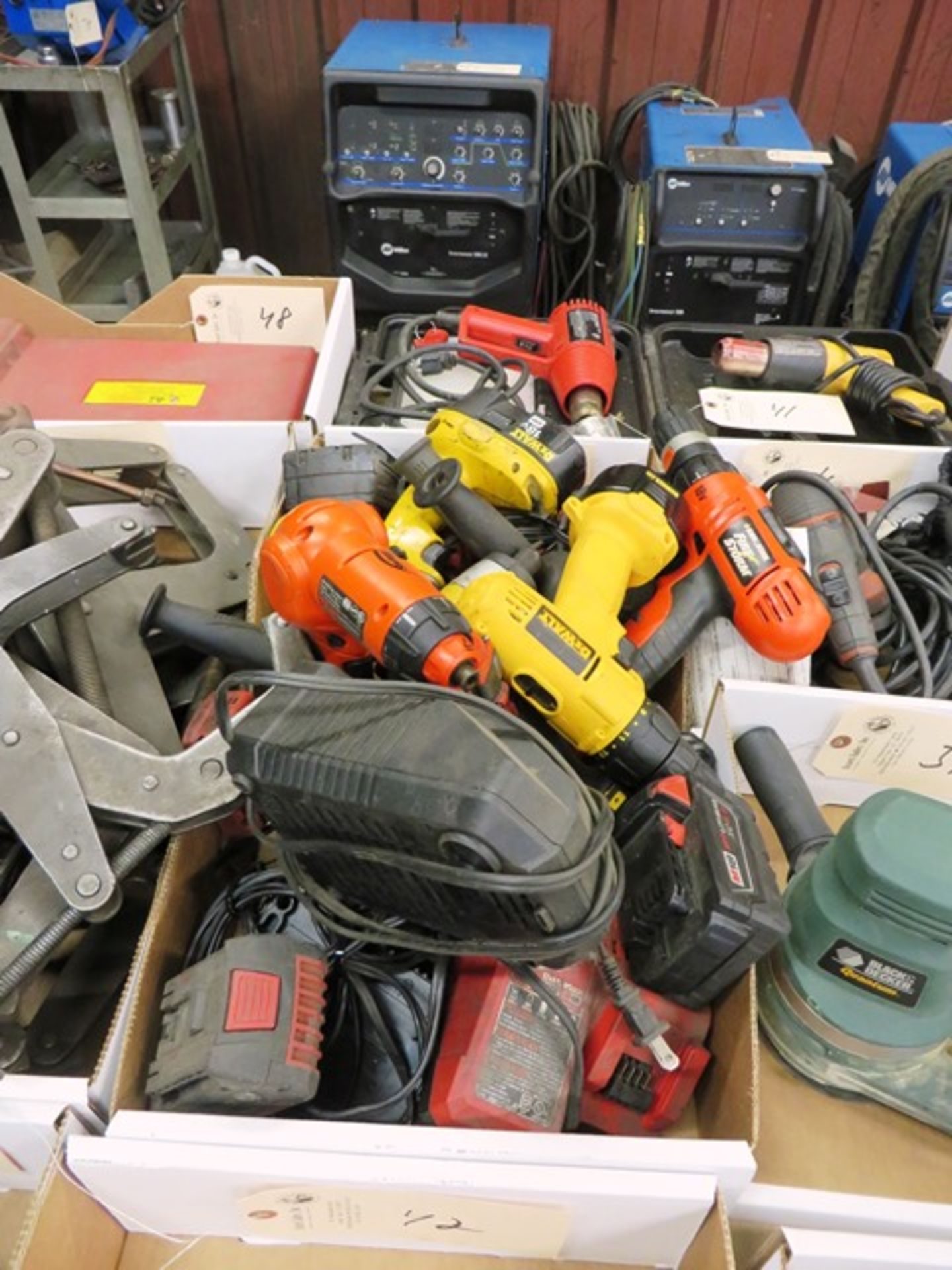 Assorted Cordless Drills & Screw Guns with Chargers