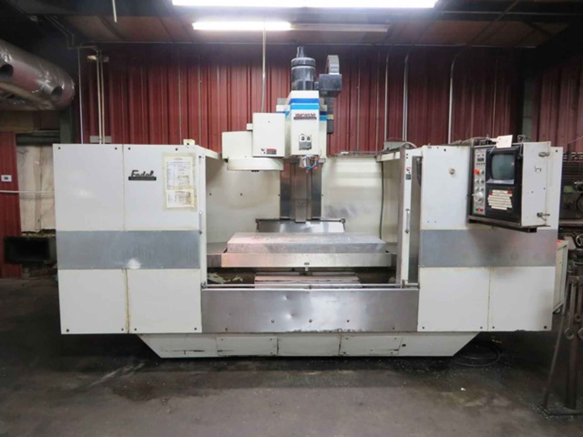 Fadal 6030HT CNC Vertical Machining Center with 62.5'' x 30'' Table, #40 Spindle Speeds to 10,000