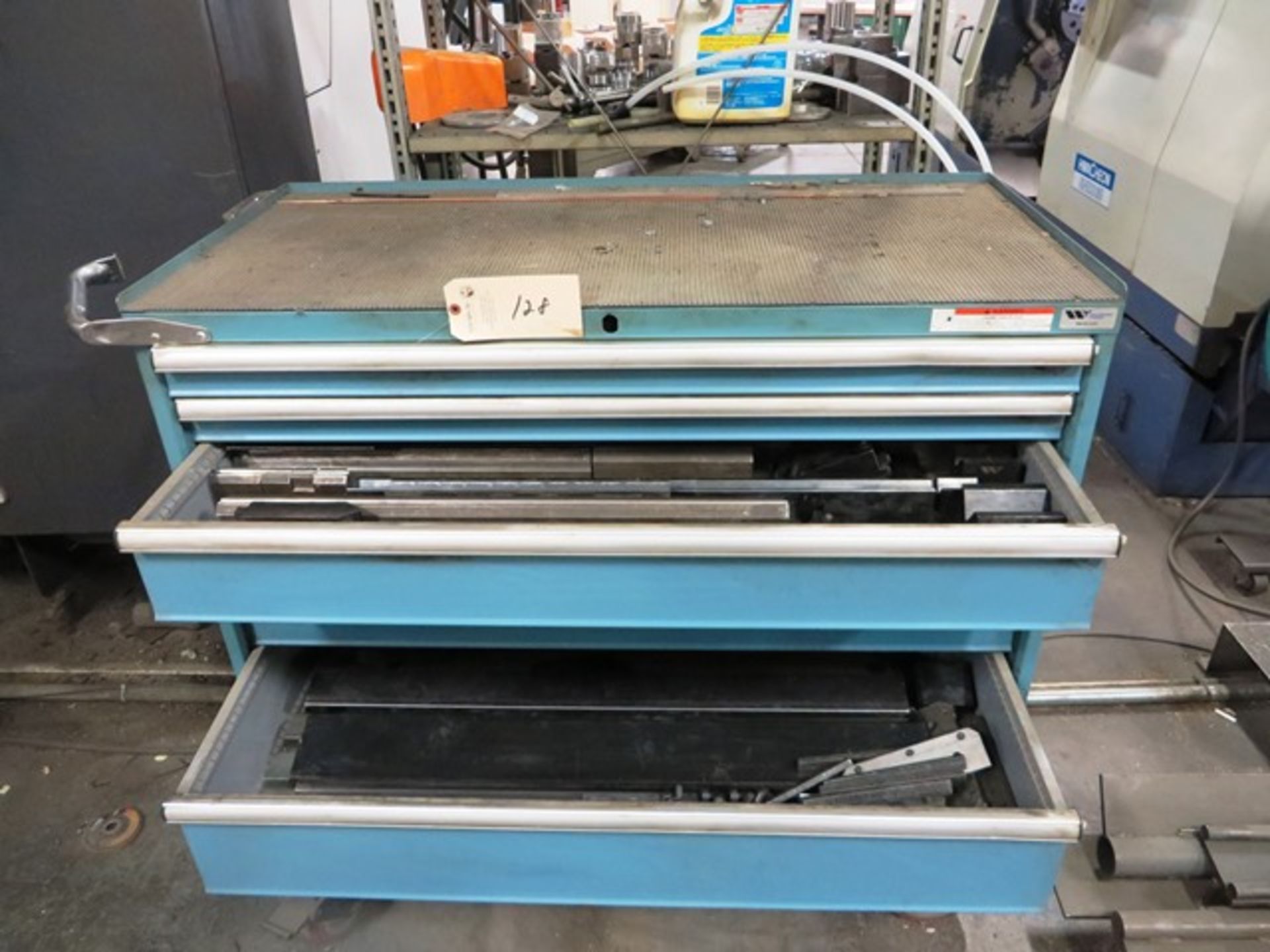 Wilson Portable Tool Cabinet with Large Amount of Press Brake Dies