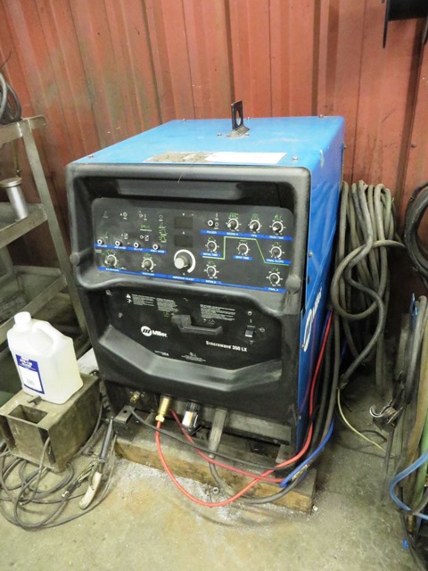 Miller Syncrowave 350LX Mig Welder, sn:MA430027L