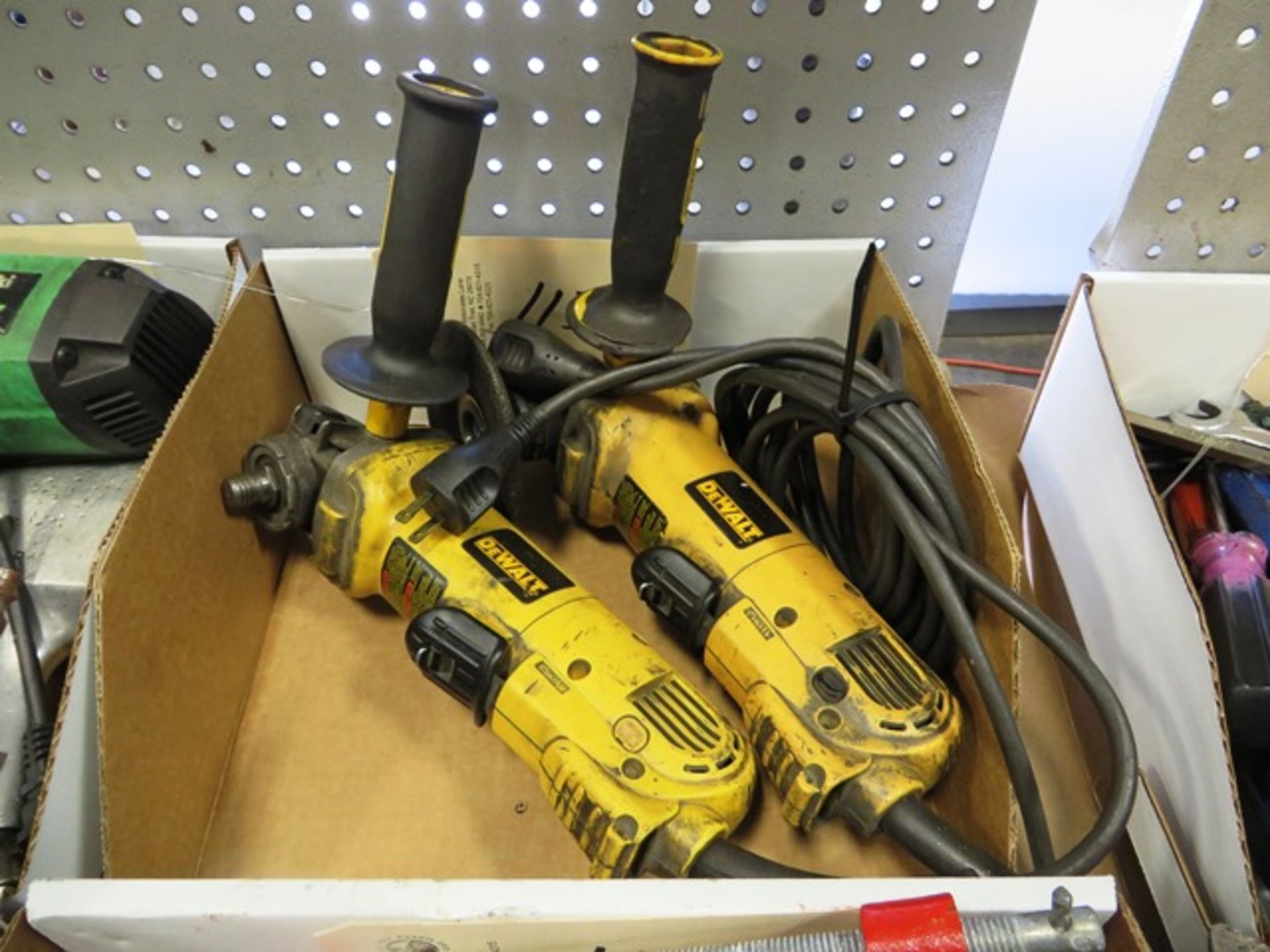 (2) Electric Dewalt Grinders