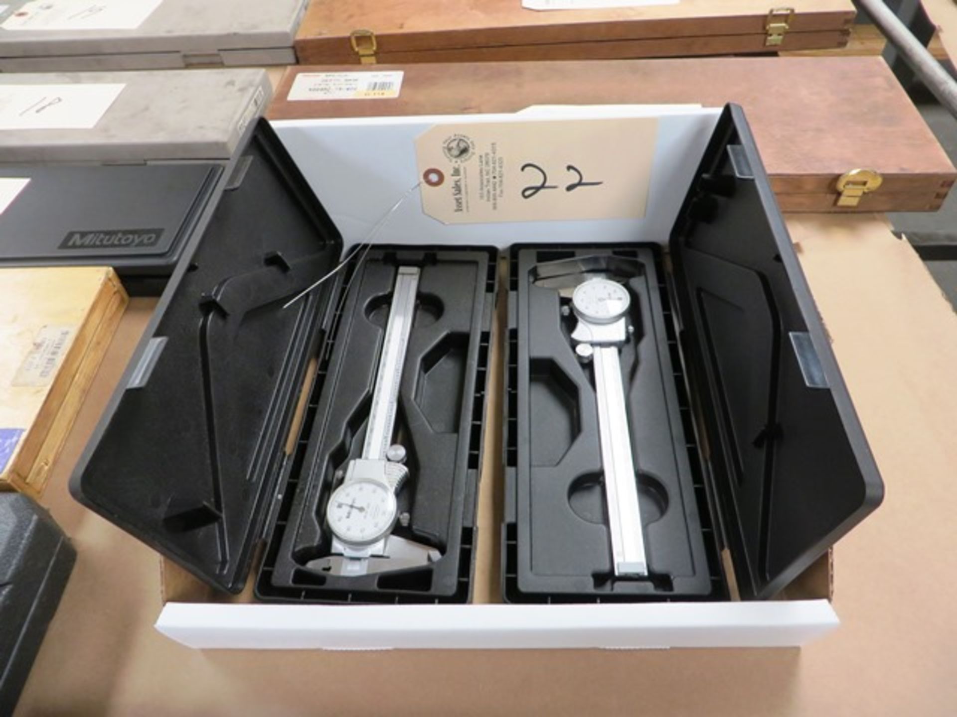 (2) Mitutoyo 6'' Dial Calipers