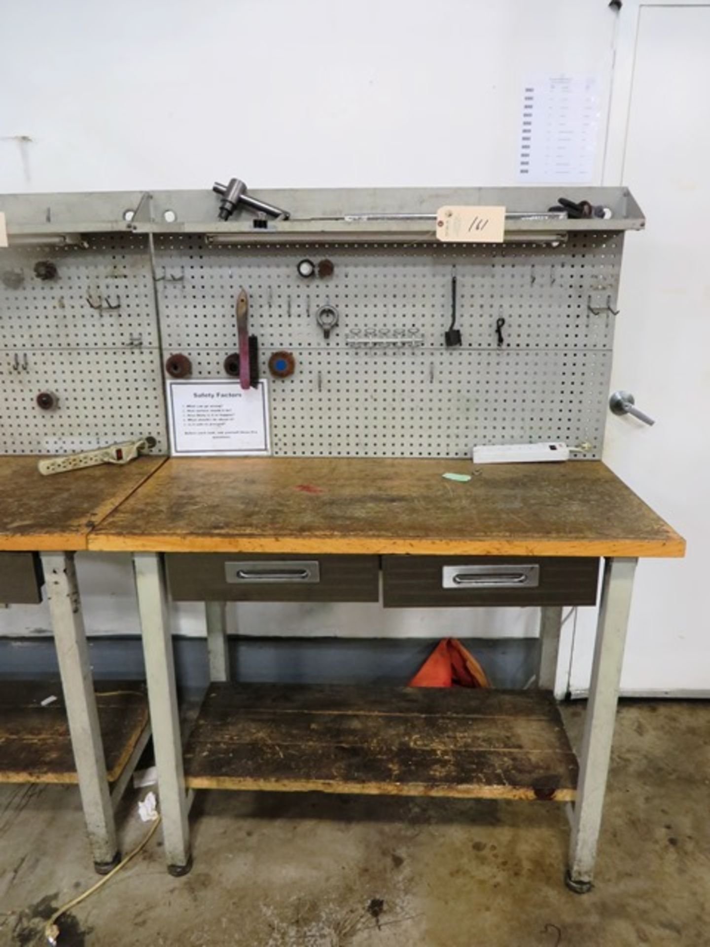 Butcher Block Work Bench