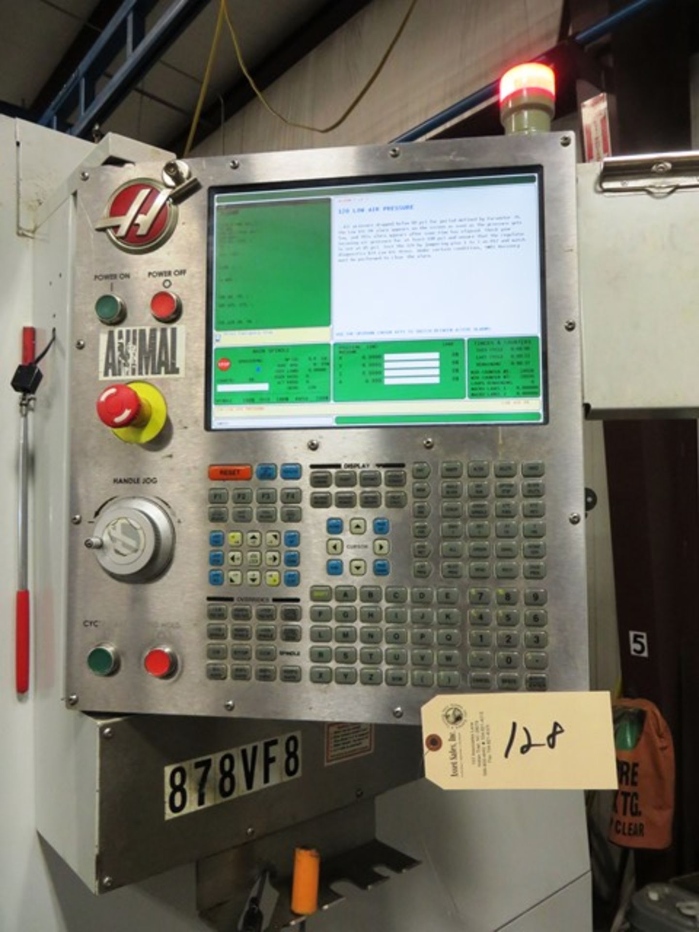 2012 Haas VF-8/50 4-Axis CNC Vertical Machining Center - Image 2 of 7