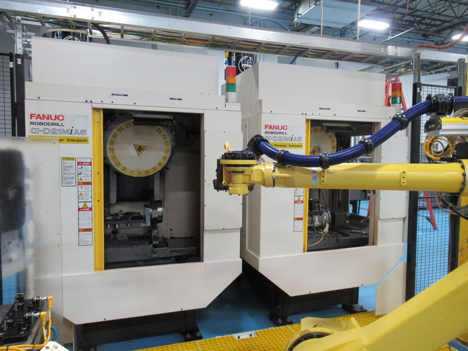 2017 (2) FANUC ROBODRILL α-D21MiA5 “High Power Version” CNC Milling & Drilling Centers