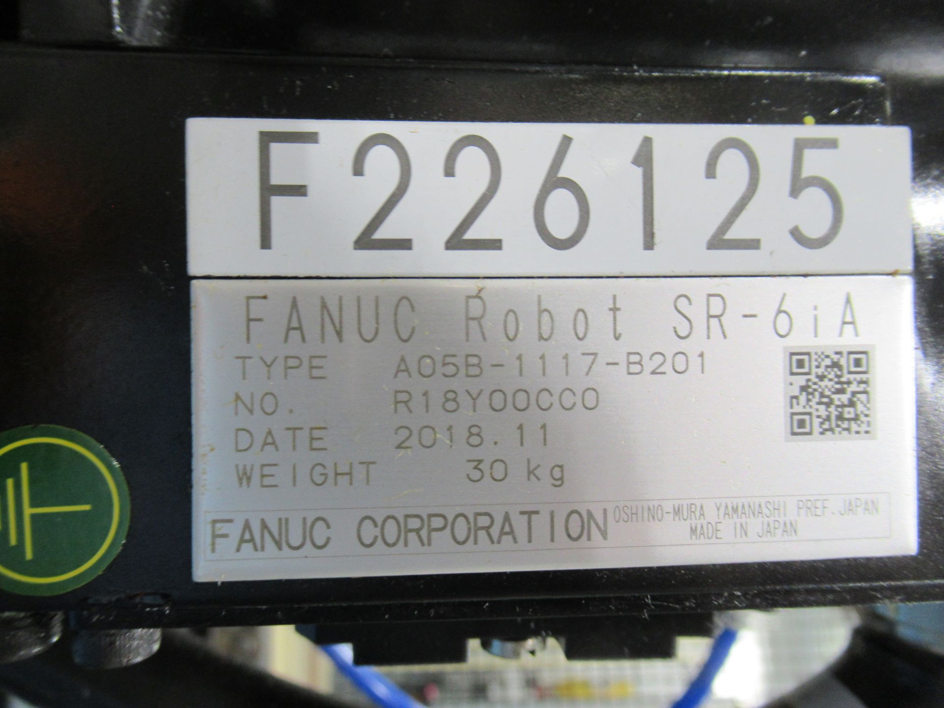 2018 FANUC SR-6iA Robot with IRVision - Image 2 of 7