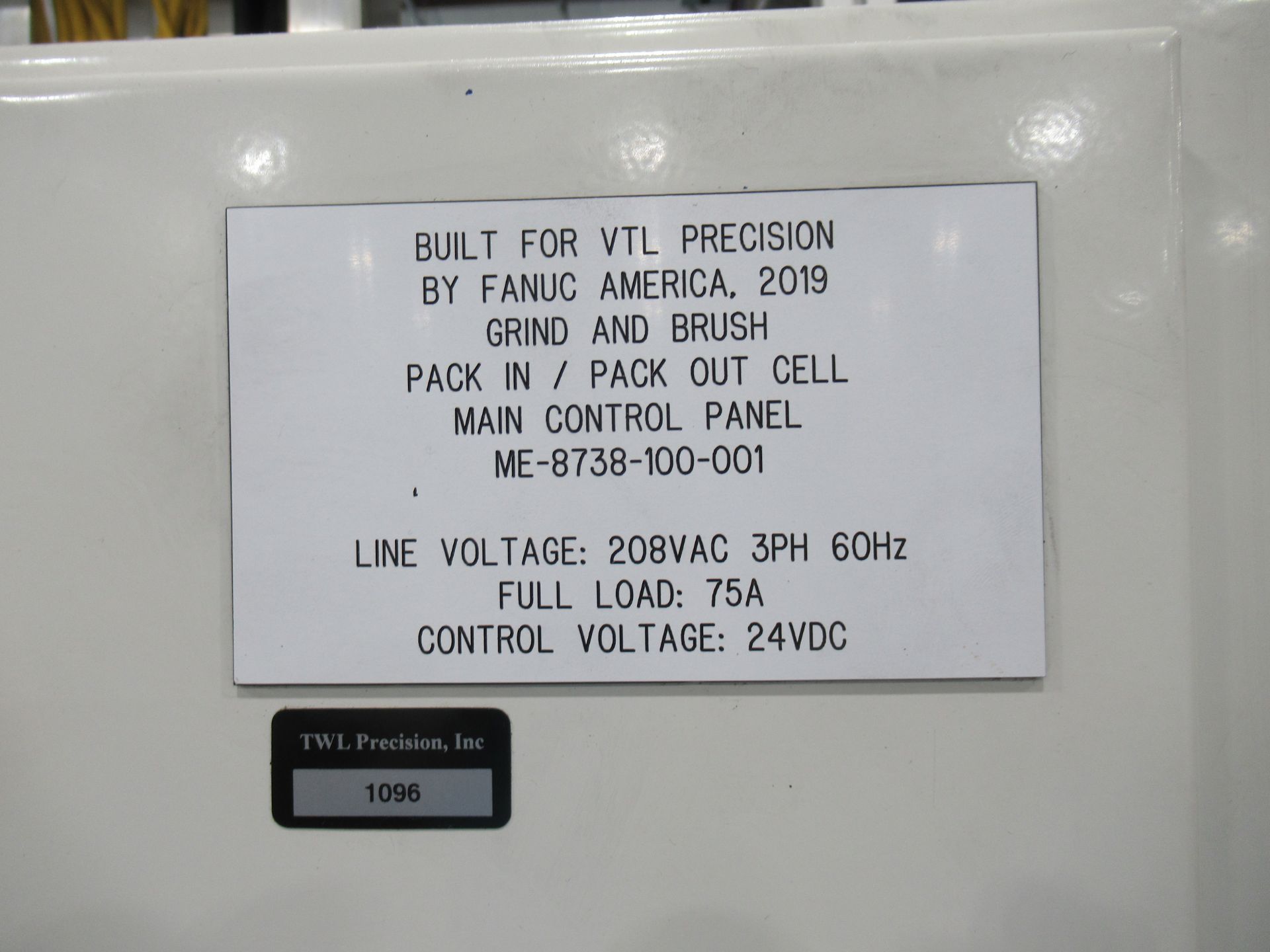 FANUC HMI (Human Machine Interface) Control Panel - Image 2 of 4