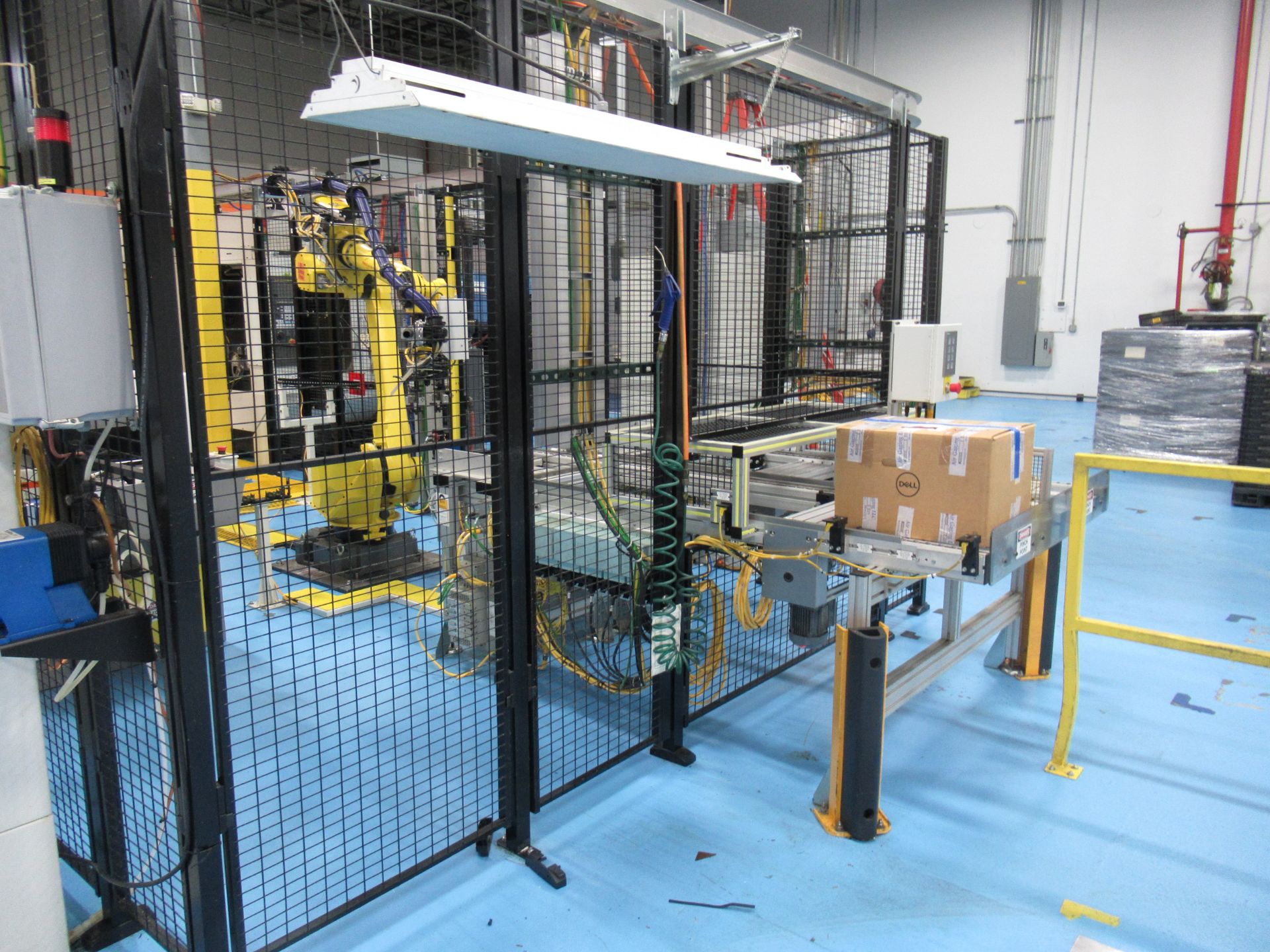 HMI (Human Machine Interface) Control Panel & ROBOT Cell Safety Cage - Image 2 of 2