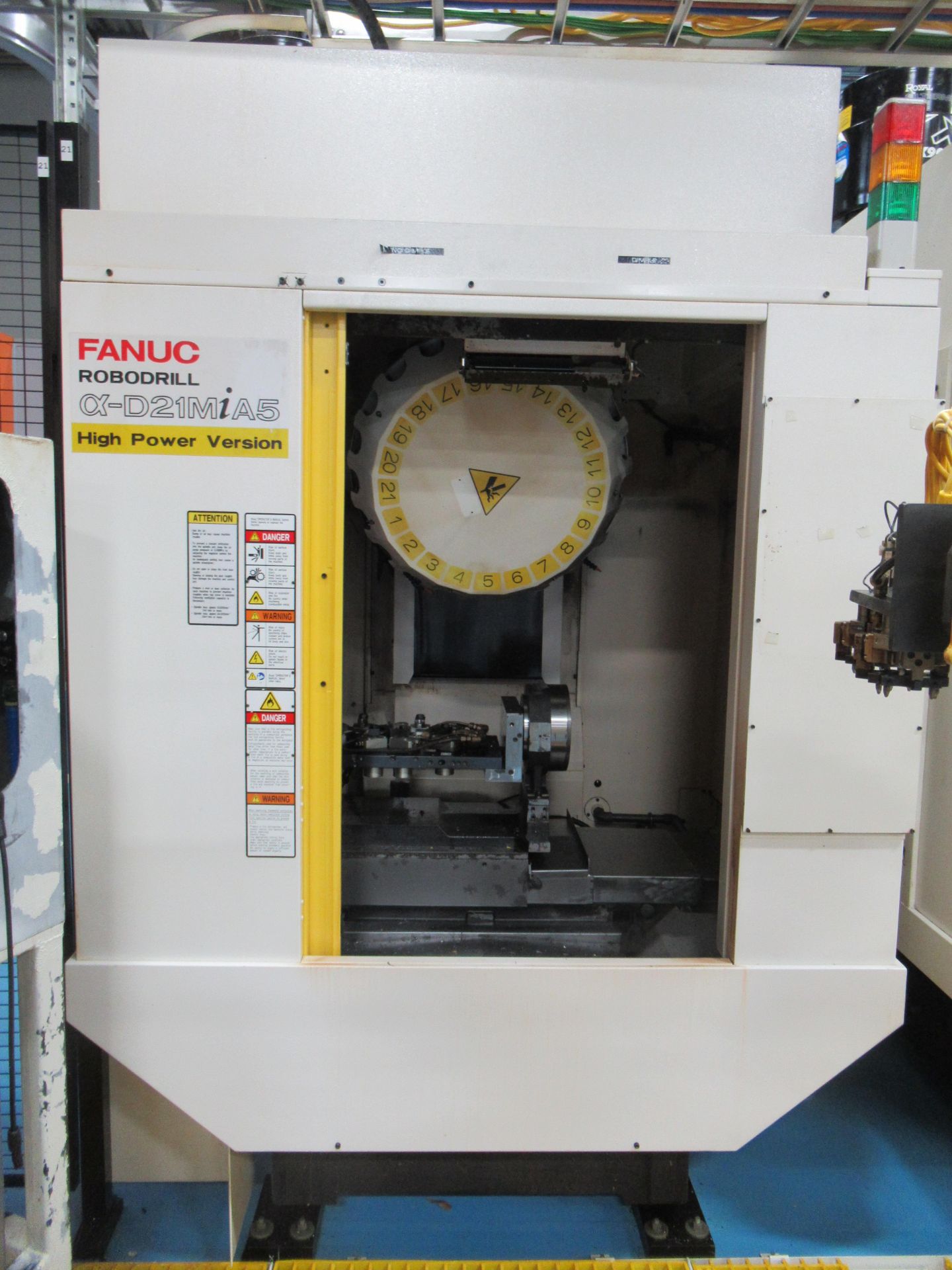 2017 (2) FANUC ROBODRILL α-D21MiA5 “High Power Version” CNC Milling & Drilling Centers - Image 5 of 10