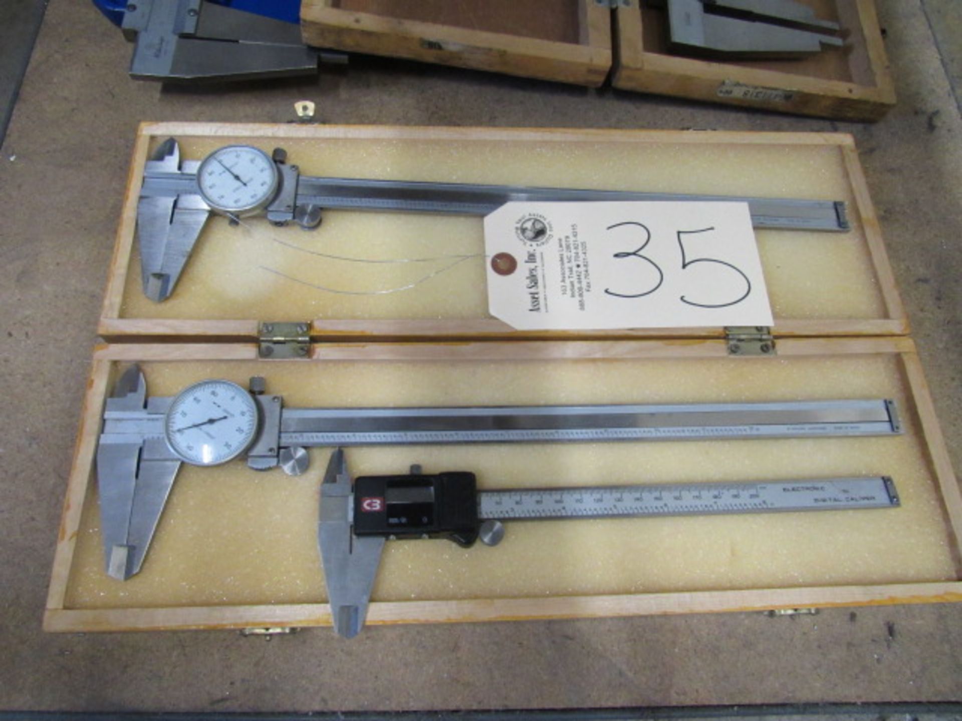 (2) 12'' & (1) 8'' Calipers