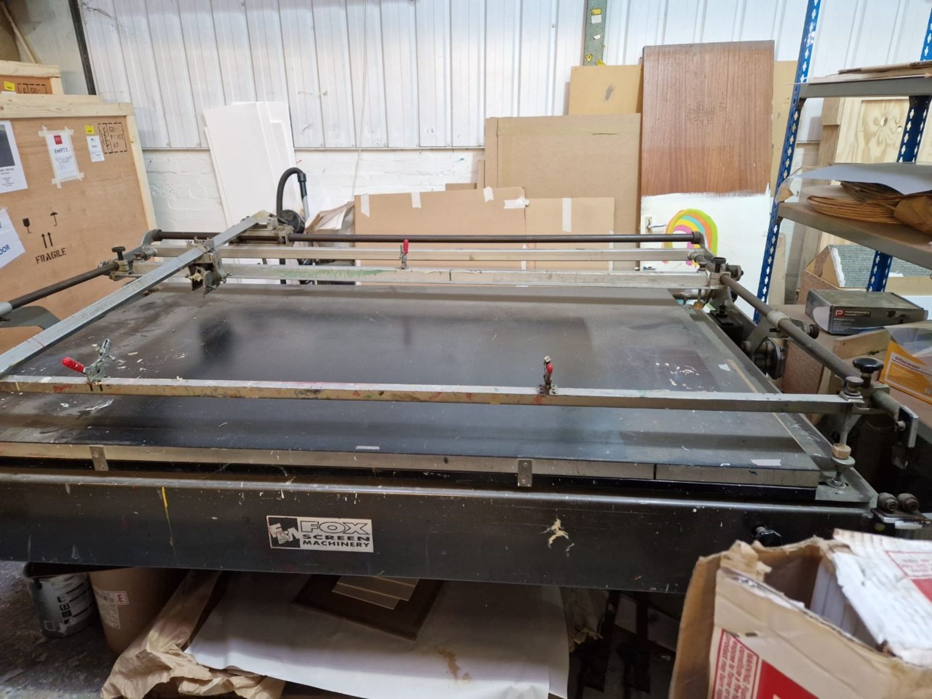 Kippax Horizontal Lift 60”x40” Screen Printing Hand Bench