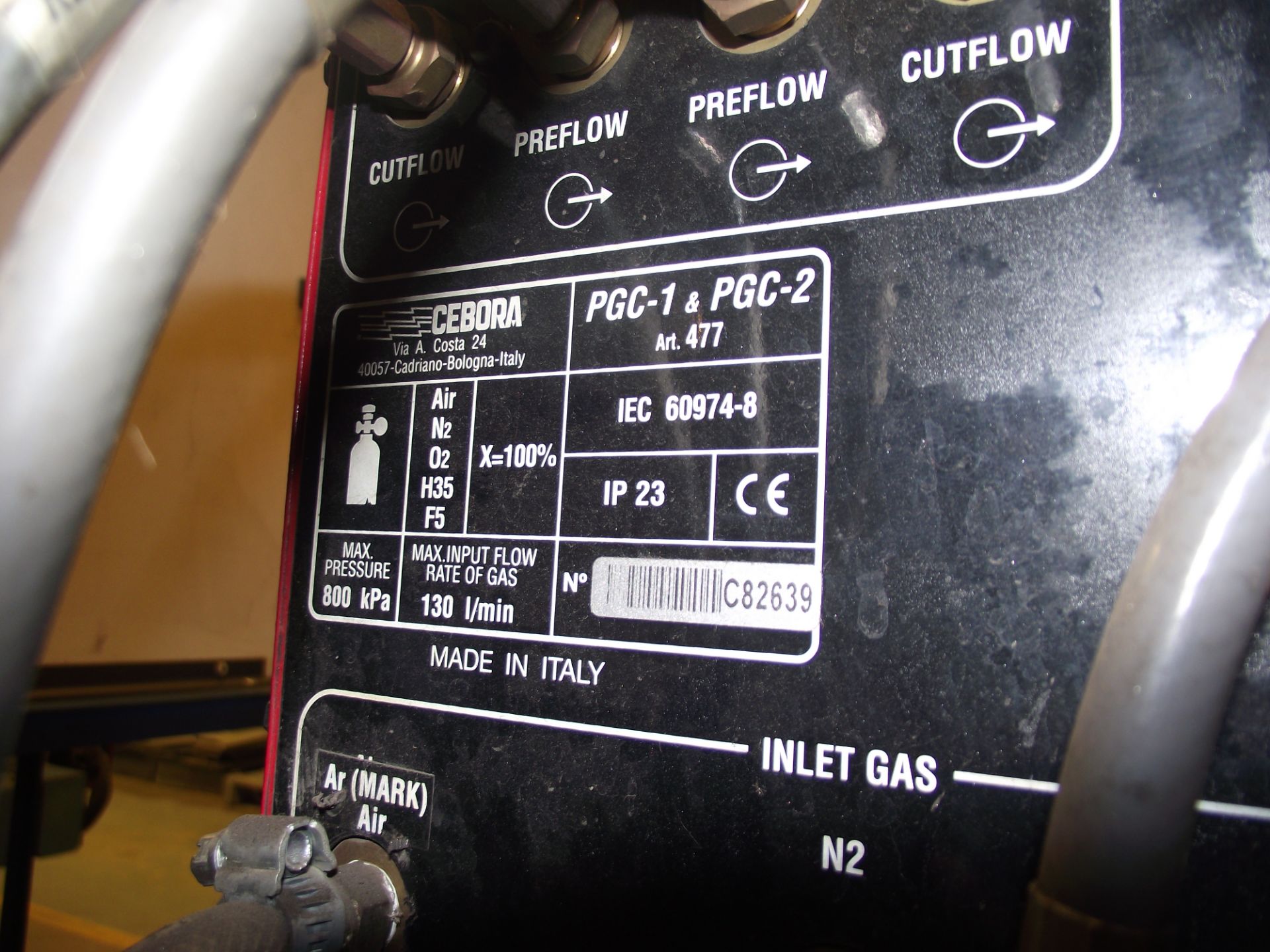 SMS Automation SP2010 PLASMA Cutter cw Support Equipment. - Image 9 of 24