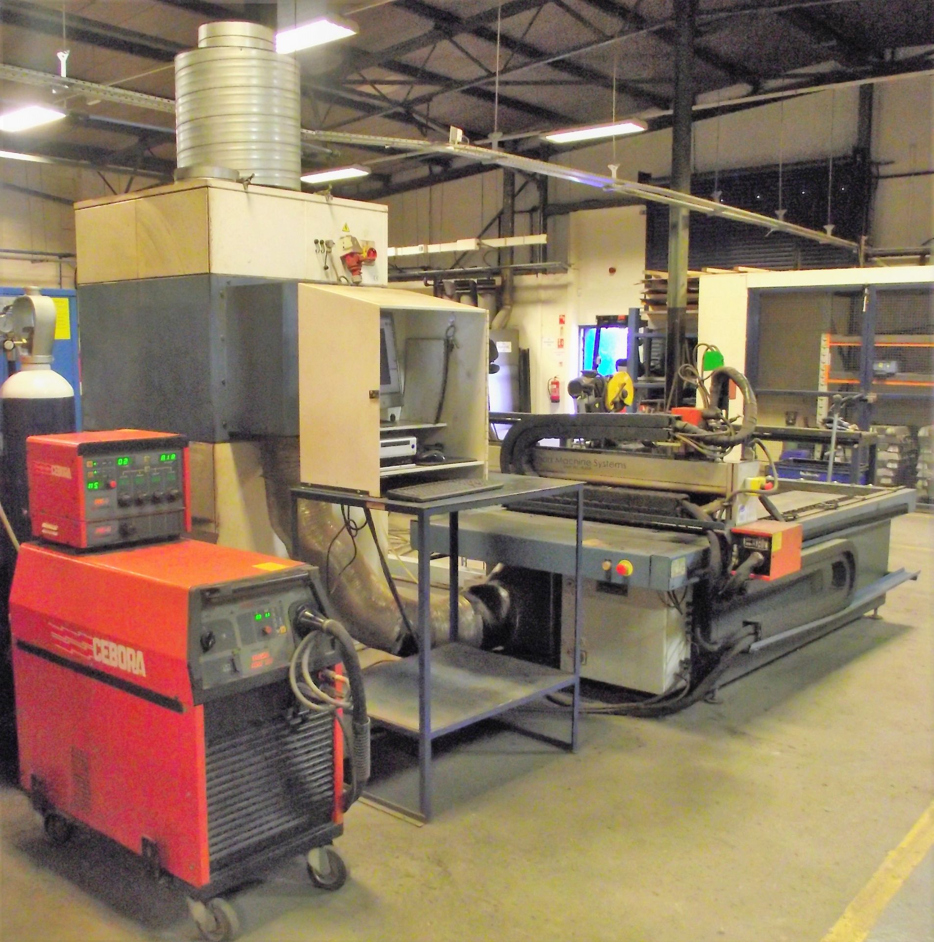 SMS Automation SP2010 PLASMA Cutter cw Support Equipment. - Image 2 of 24