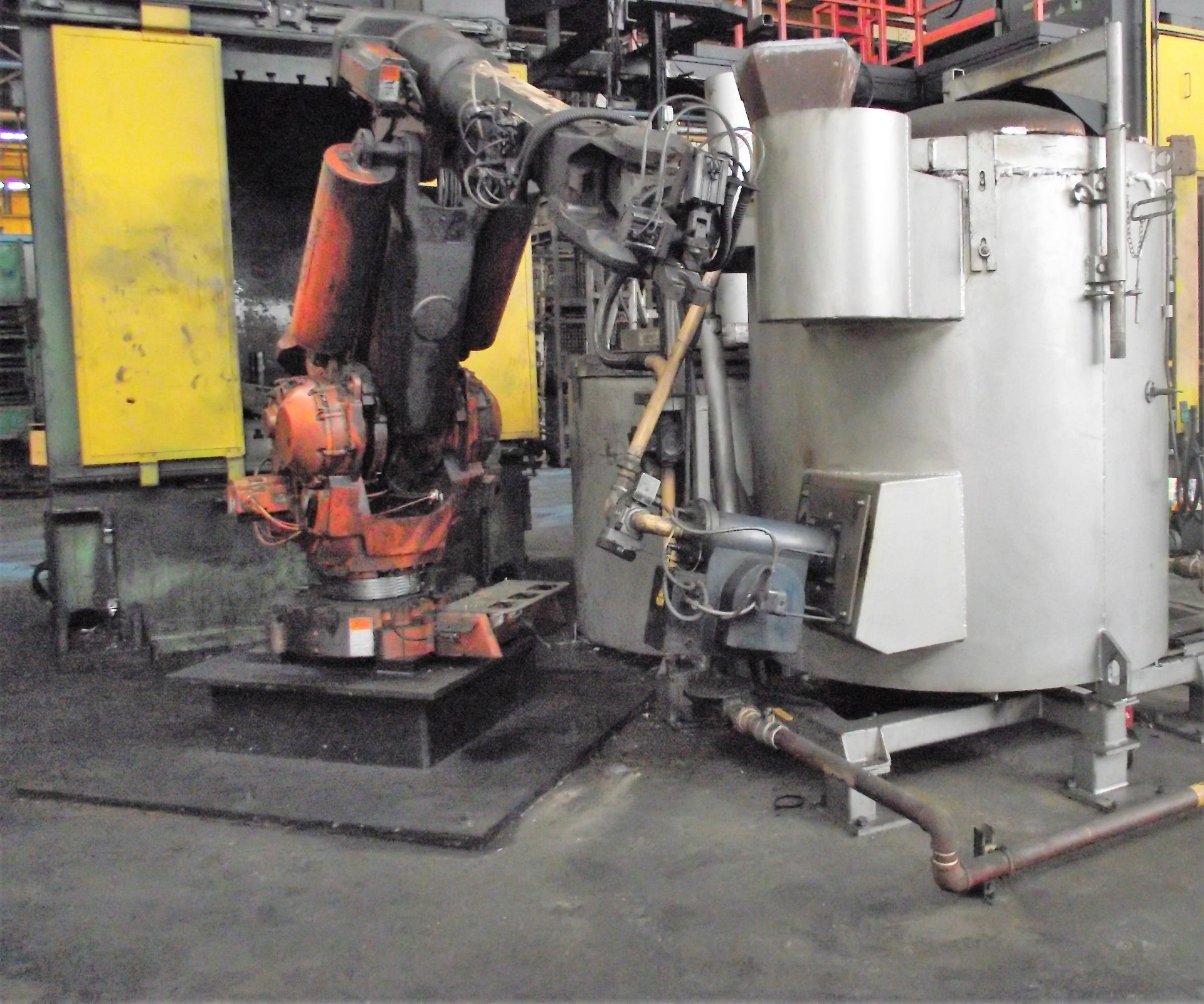 Ramsell-Naber – Gas Fired LA2200 Lip Axis Tilting Furnace - Image 3 of 16