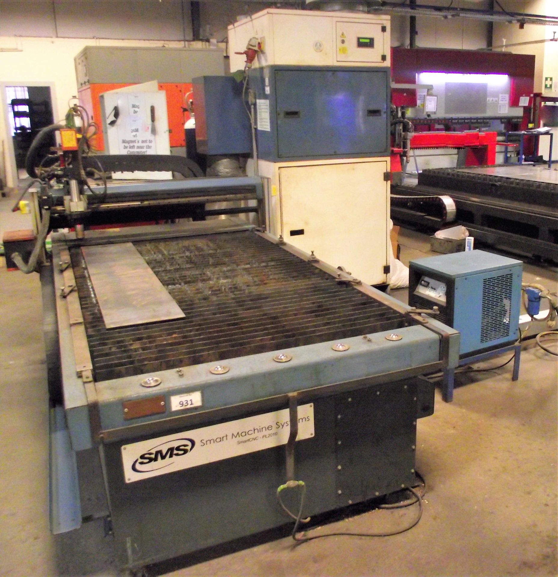 SMS Automation SP2010 PLASMA Cutter cw Support Equipment. - Image 23 of 24