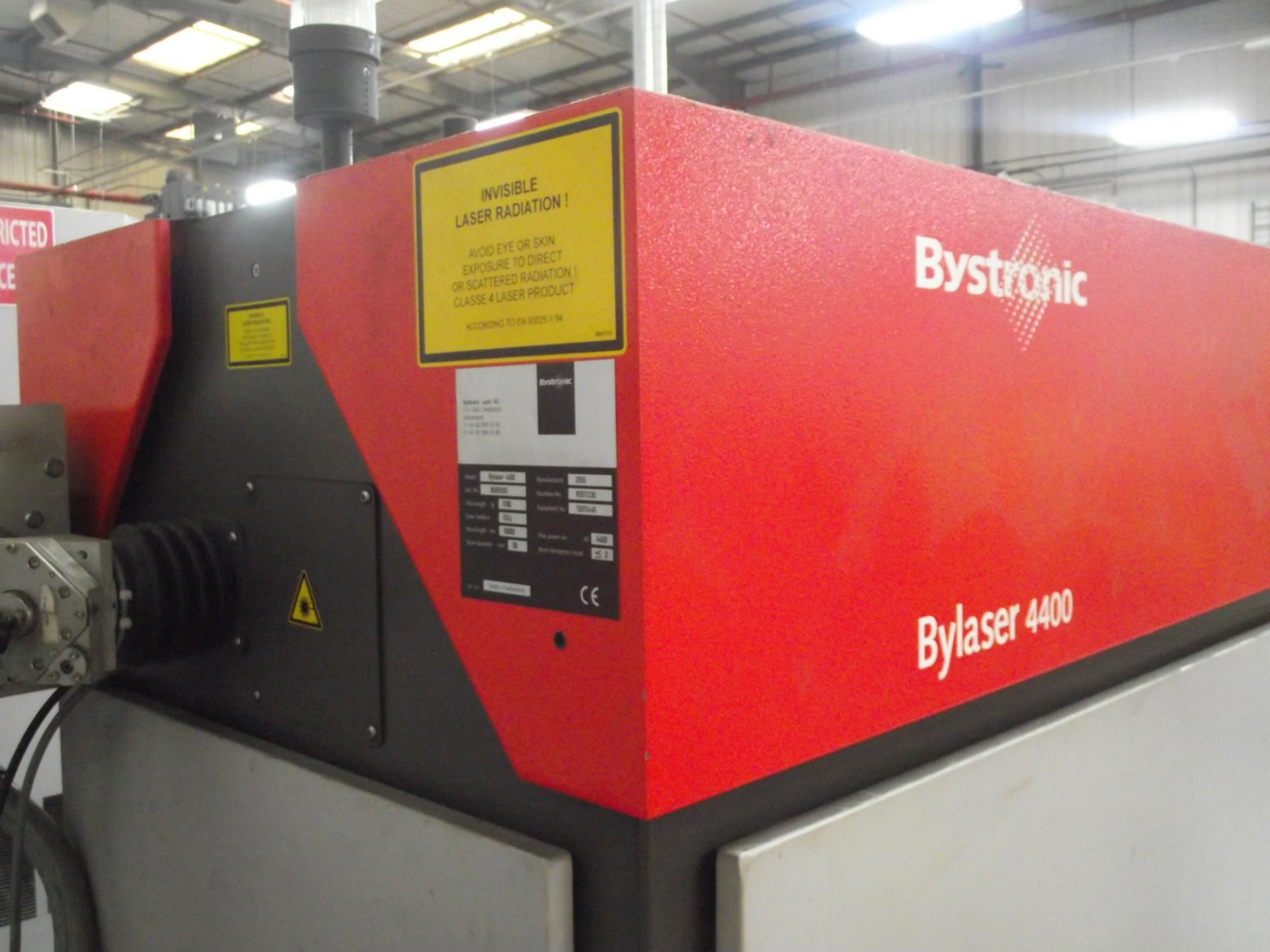 BYSTRONIC BYSPEED 3015 LASER CUTTER CW BYTRANS AUTO SHEET LOADER & SUPPORT EQUIPMENT. - Image 16 of 69