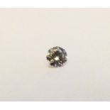 Diamant naturel taille brillant 0,21 ct JVVS2