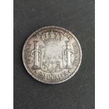 21 Réales 1851, Isabelle II d'Espagne, en argent, bel état