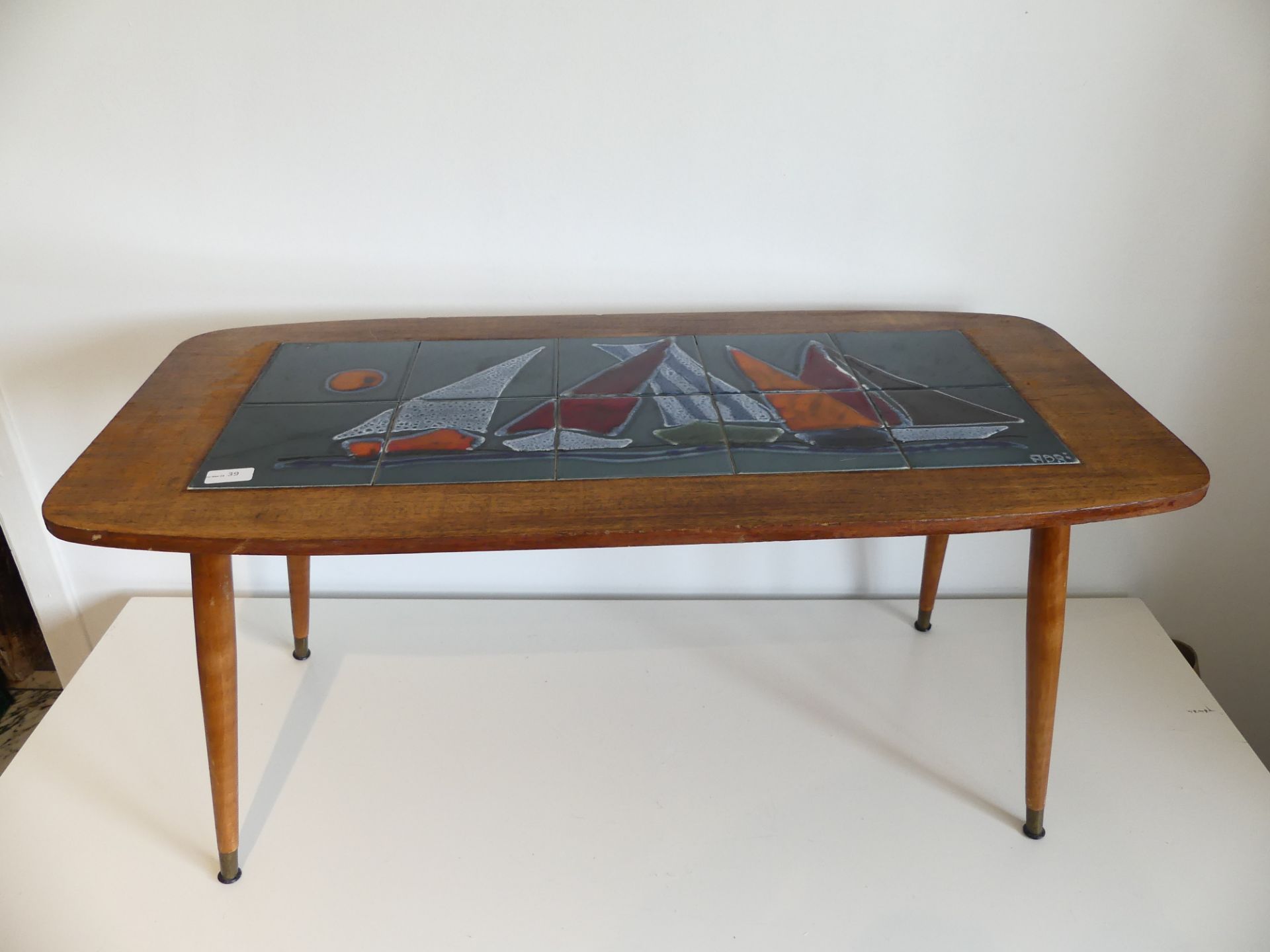 Adri: Table vintage (100x47x47) - Bild 2 aus 2