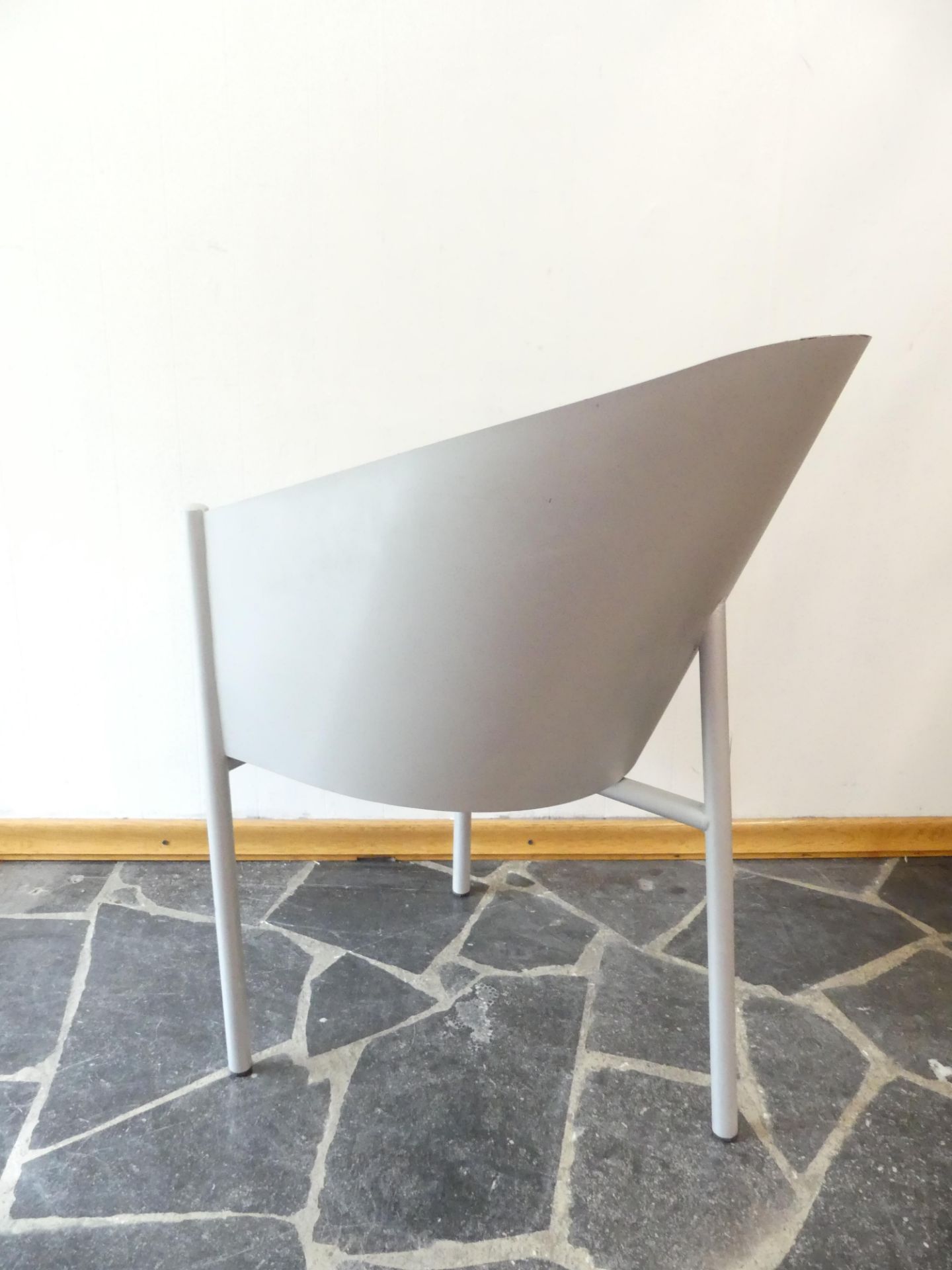 Philippe Stark, fauteuil Costes, probablement un prototype, en fonte - Bild 2 aus 3