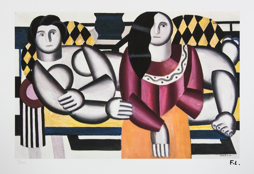 Fernand Leger 'Le Corsage Rouge'