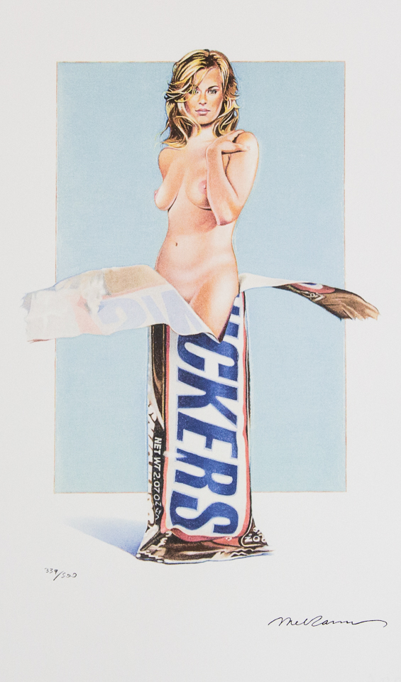 Mel Ramos 'Candy II - Snickers'