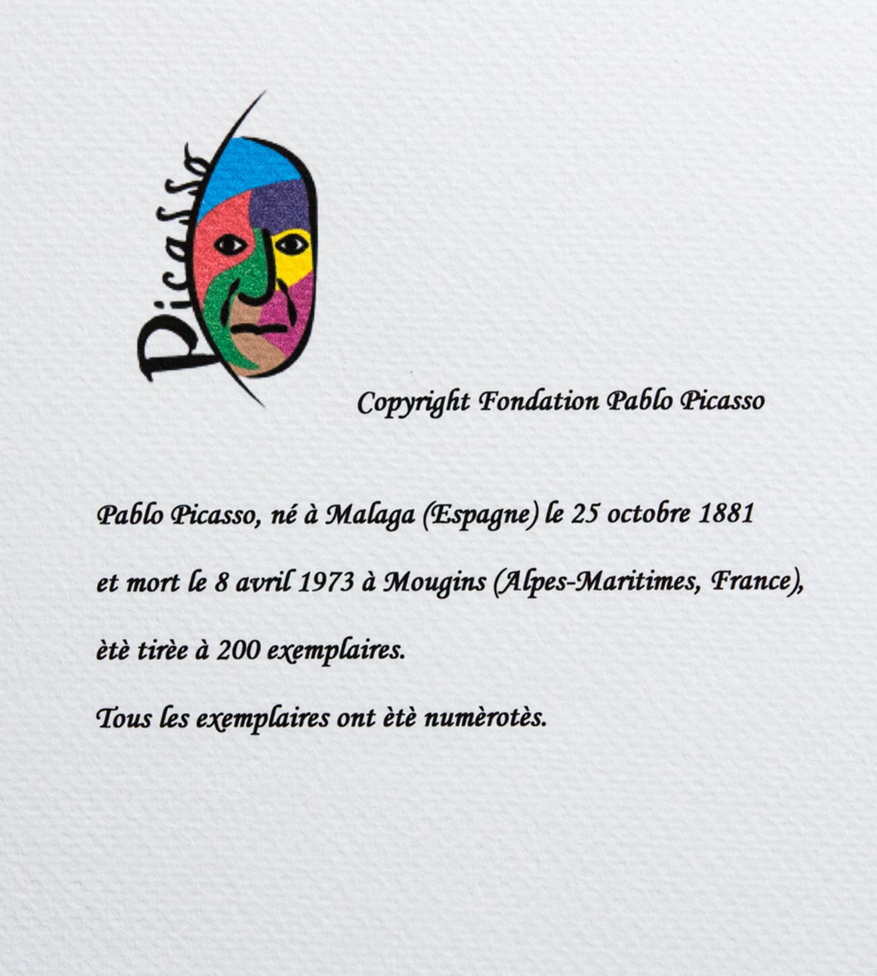 Pablo Picasso 'Claude And Paloma Playing' - Bild 6 aus 6
