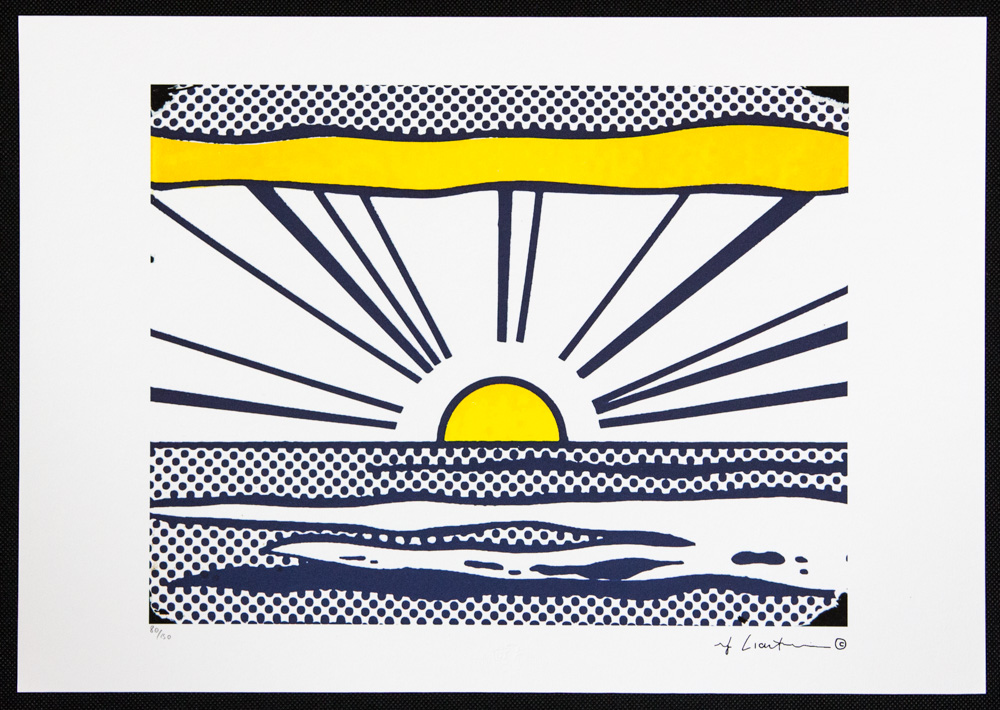 Roy Lichtenstein 'Sunrise' - Image 2 of 6