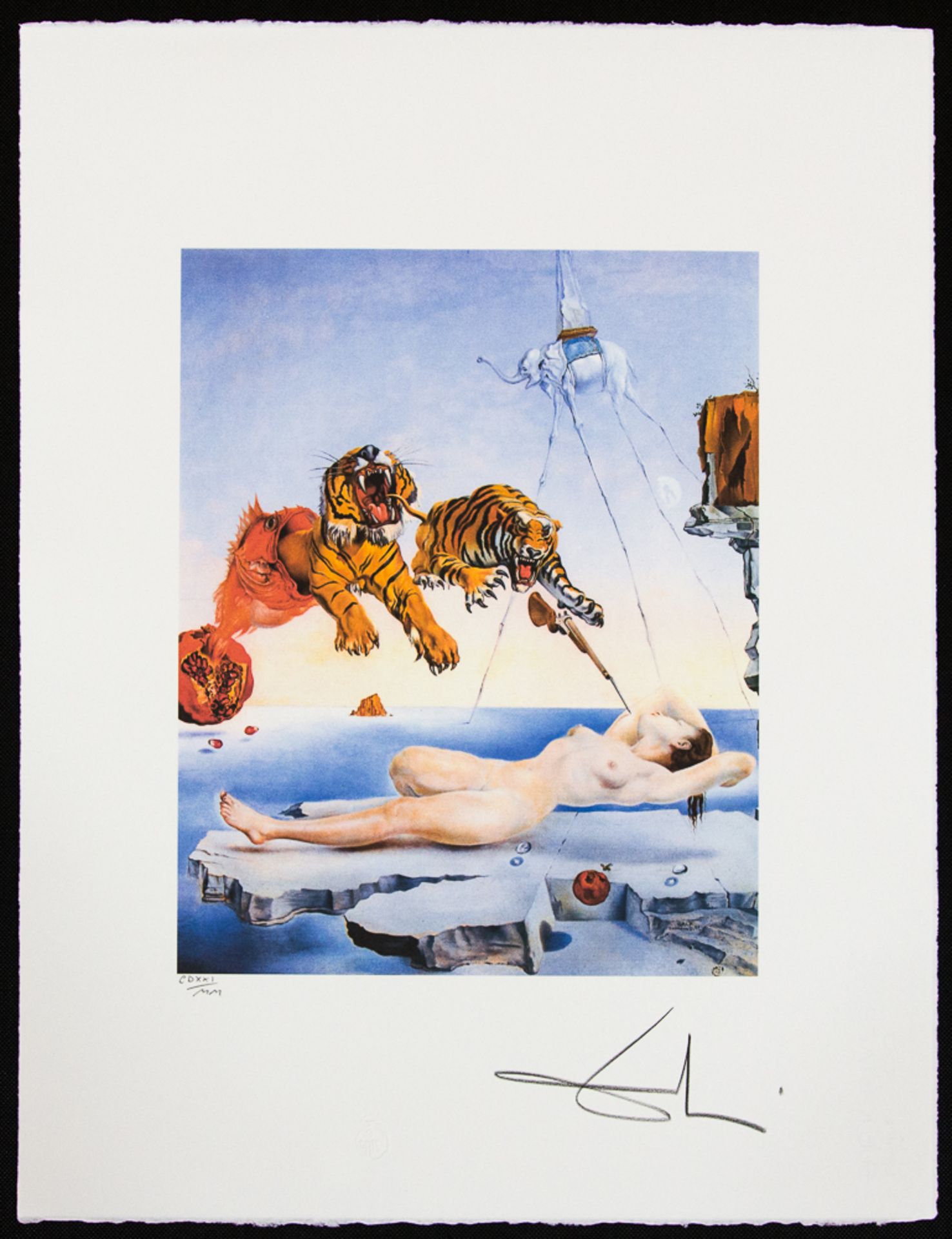 Salvador Dali 'Dream Caused By The Flight Of...' - Image 2 of 5