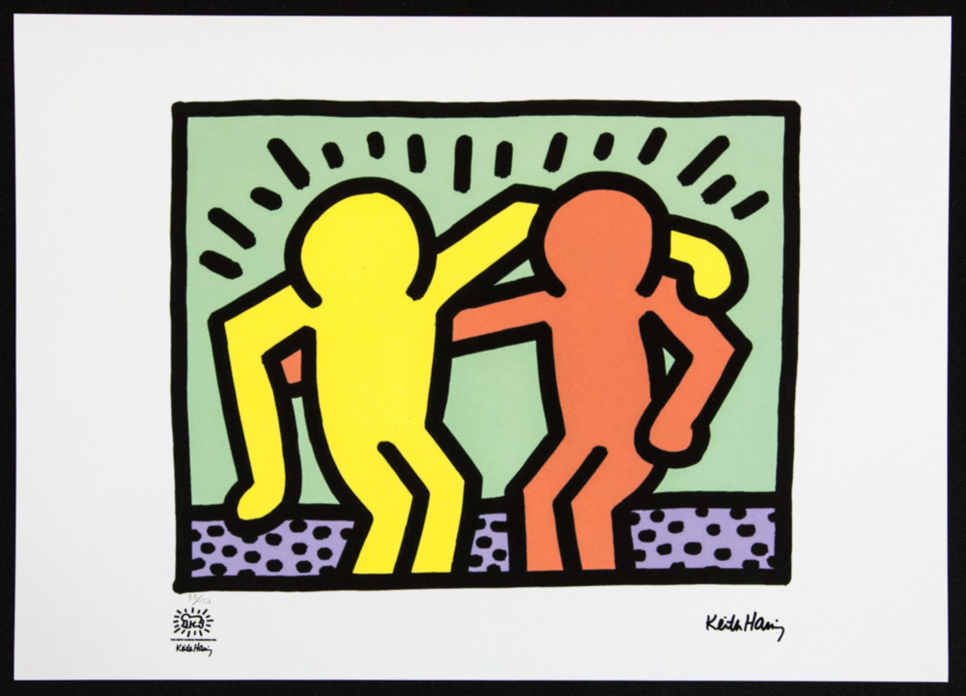 Keith Haring 'Best Buddies' - Image 2 of 5