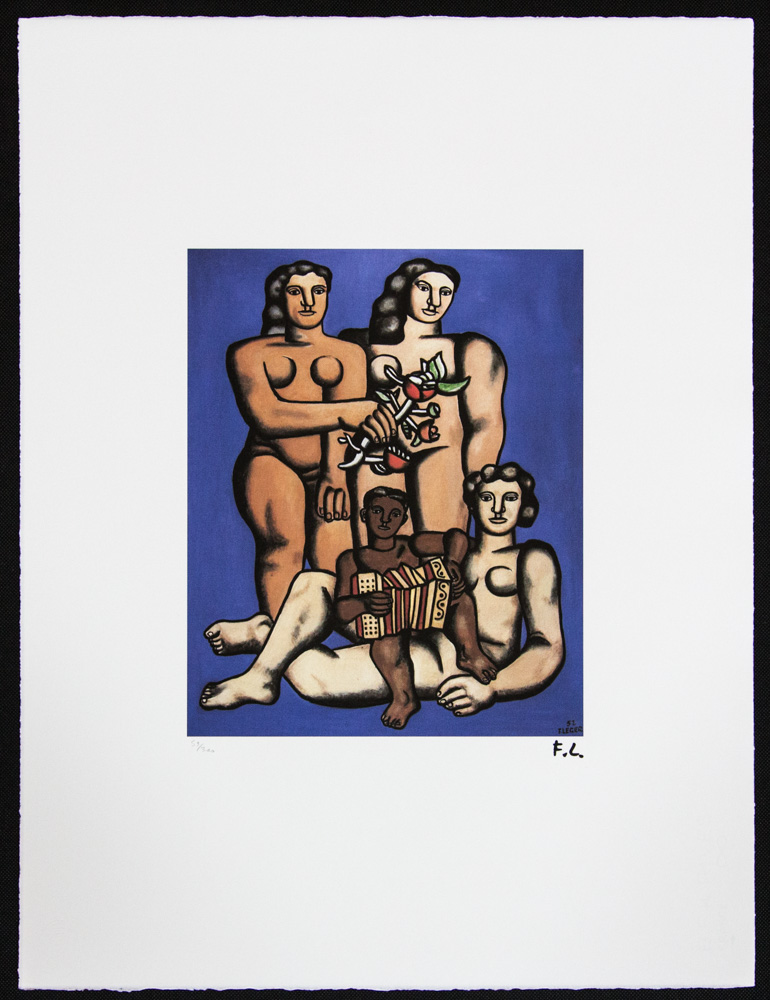 Fernand Leger 'Three Sisters' - Image 2 of 5