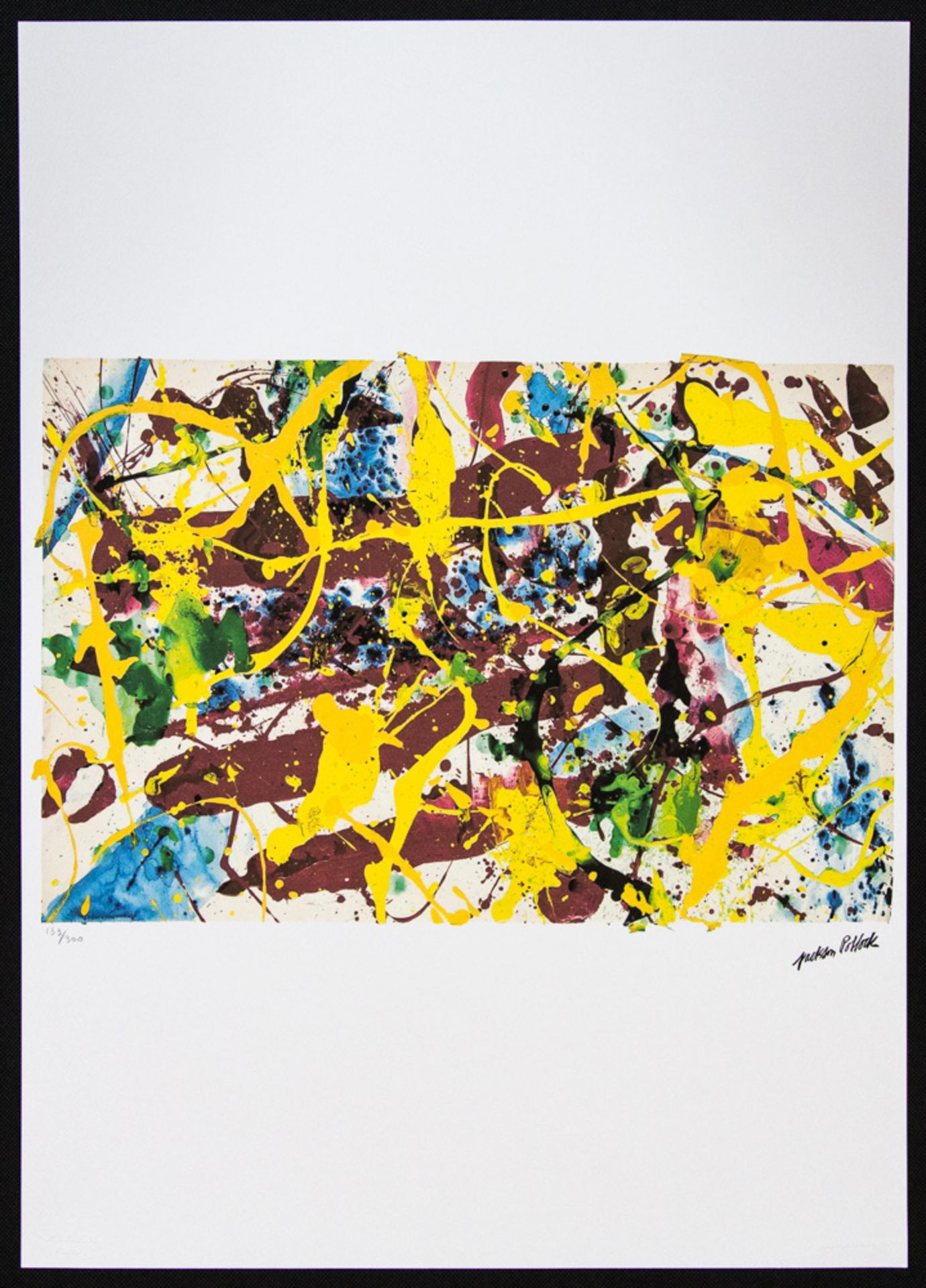 Jackson Pollock, abstract composition - Bild 2 aus 6