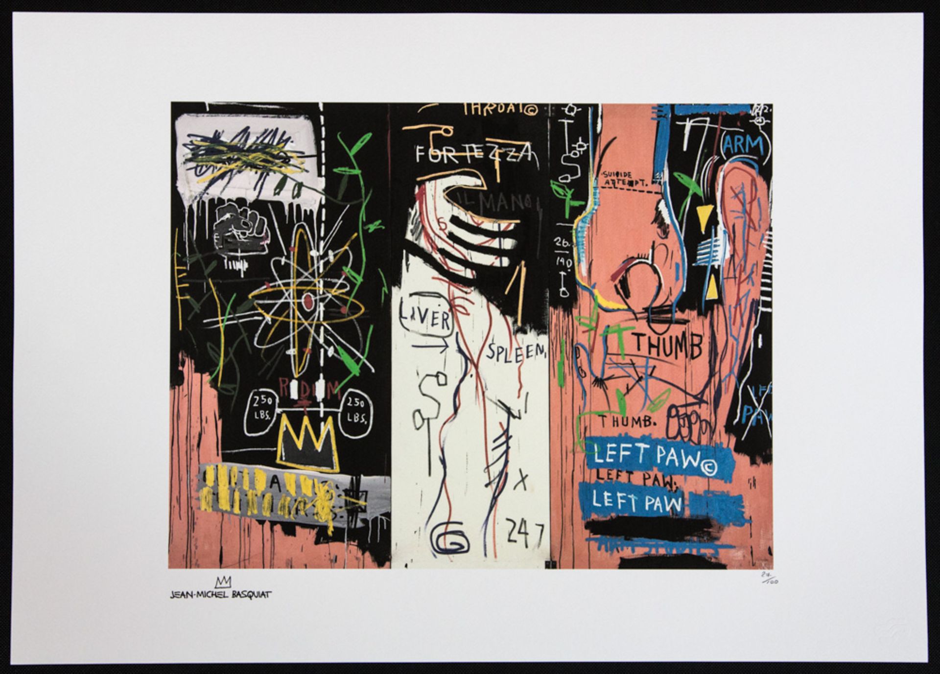 Jean-Michel Basquiat 'Catharsis' - Image 2 of 5