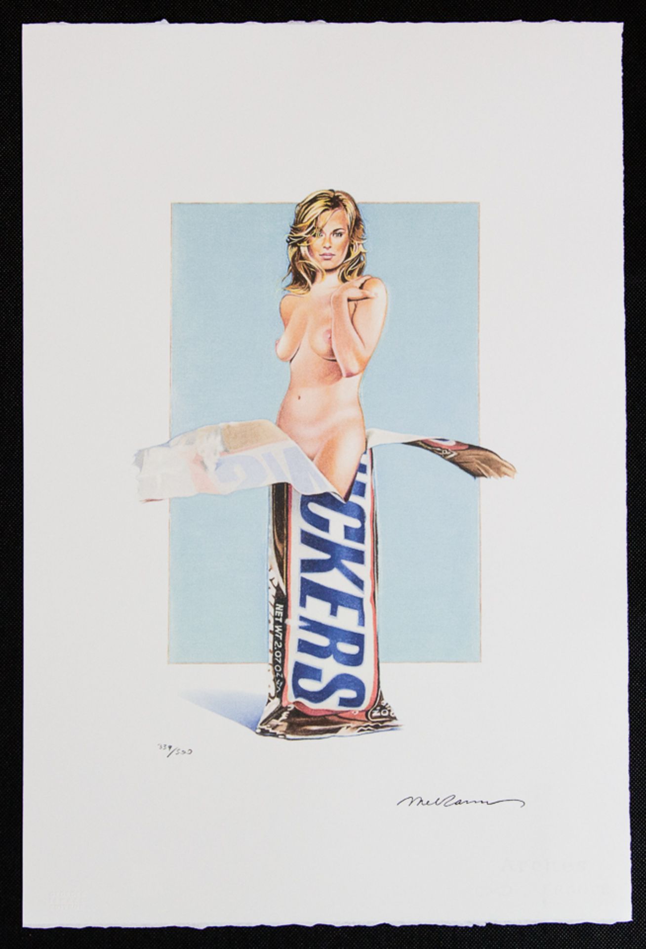 Mel Ramos 'Candy II - Snickers' - Bild 2 aus 5