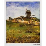 Vincent van Gogh 'Windmills On Montmartre'