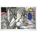 Roy Lichtenstein 'Thinking Nude'