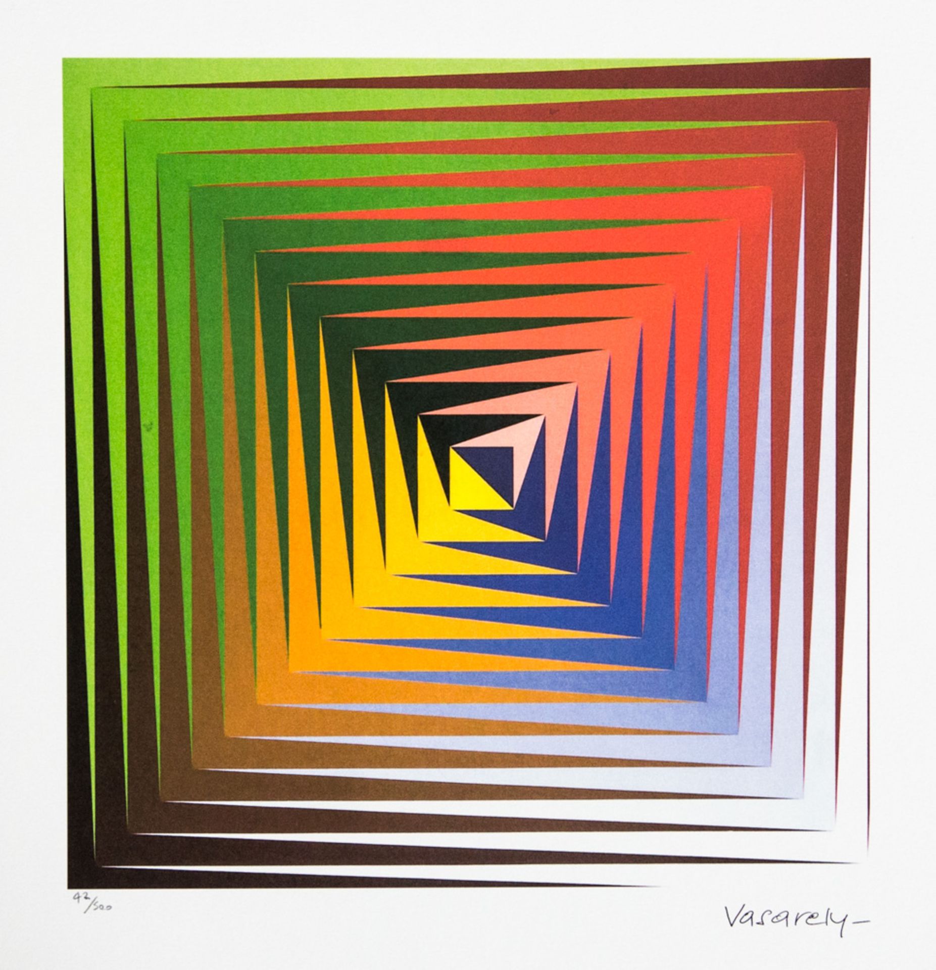 Victor Vasarely 'Vonal Prim'