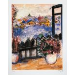 Marc Chagall 'View From The Window'