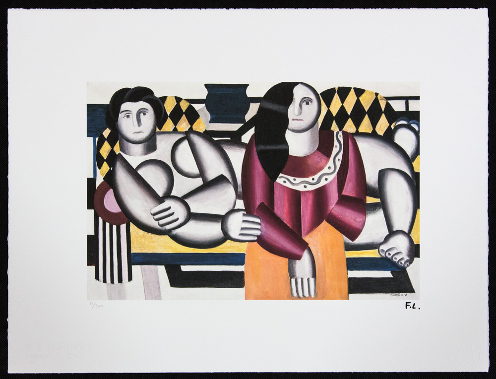 Fernand Leger 'Le Corsage Rouge' - Image 2 of 5