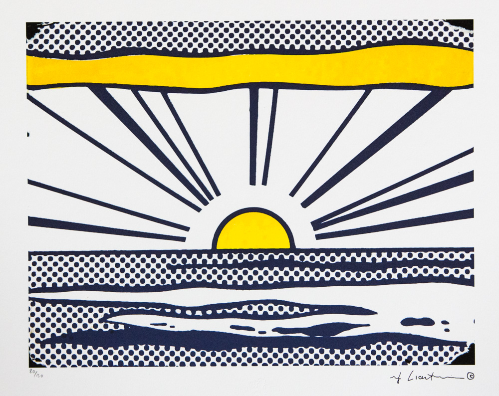 Roy Lichtenstein 'Sunrise'