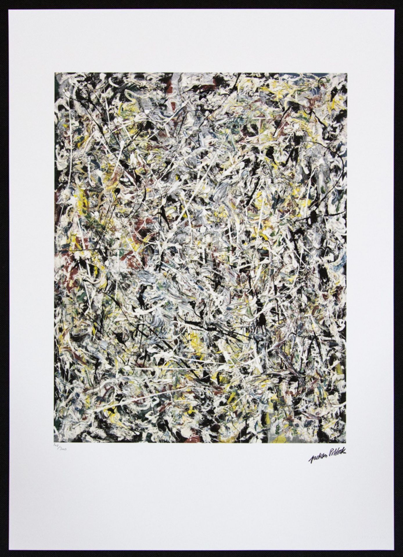 Jackson Pollock 'White Light' - Image 2 of 6