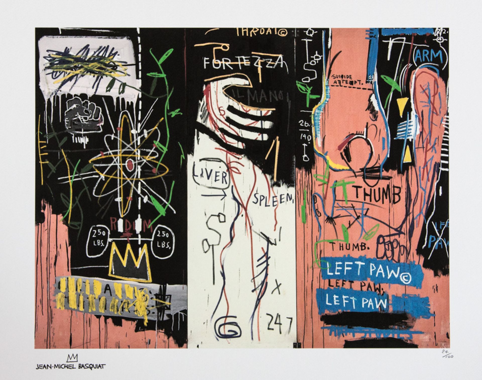 Jean-Michel Basquiat 'Catharsis'