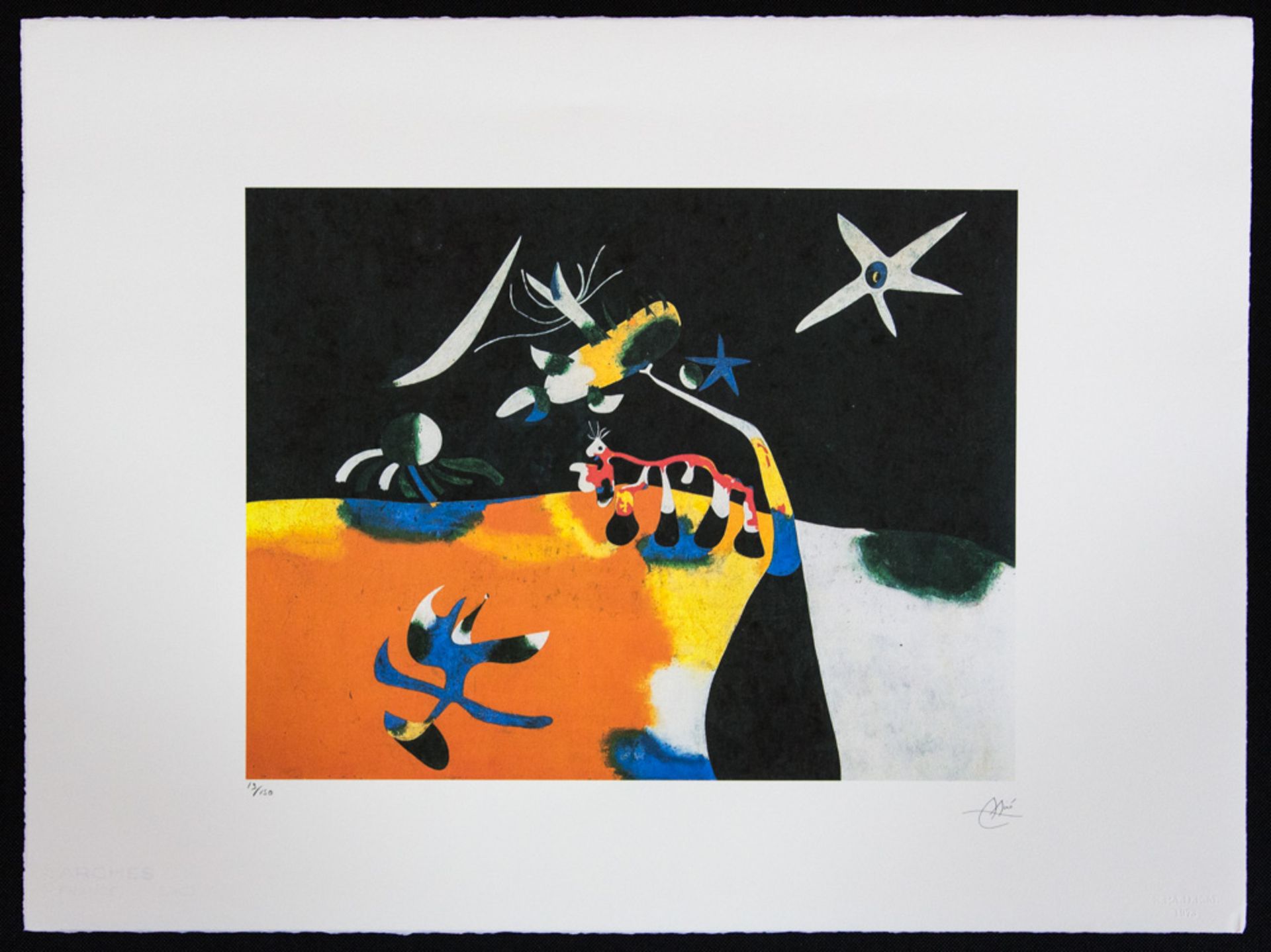 Joan Miro 'Sherrie Levine' - Image 2 of 6